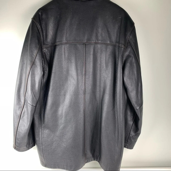 MEN'S Columbia Sportswear Company Leather Chore Coat  size Medium - Picture 2 of 10